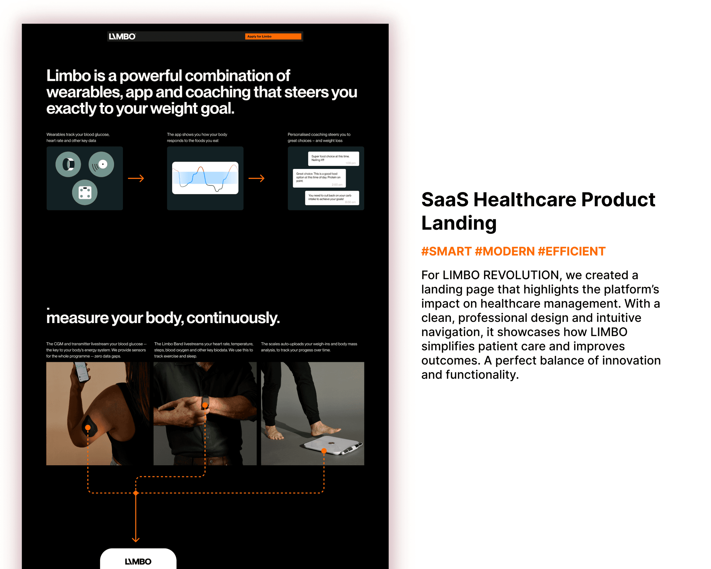 UI/UX for Weight Loss SaaS App — App Design